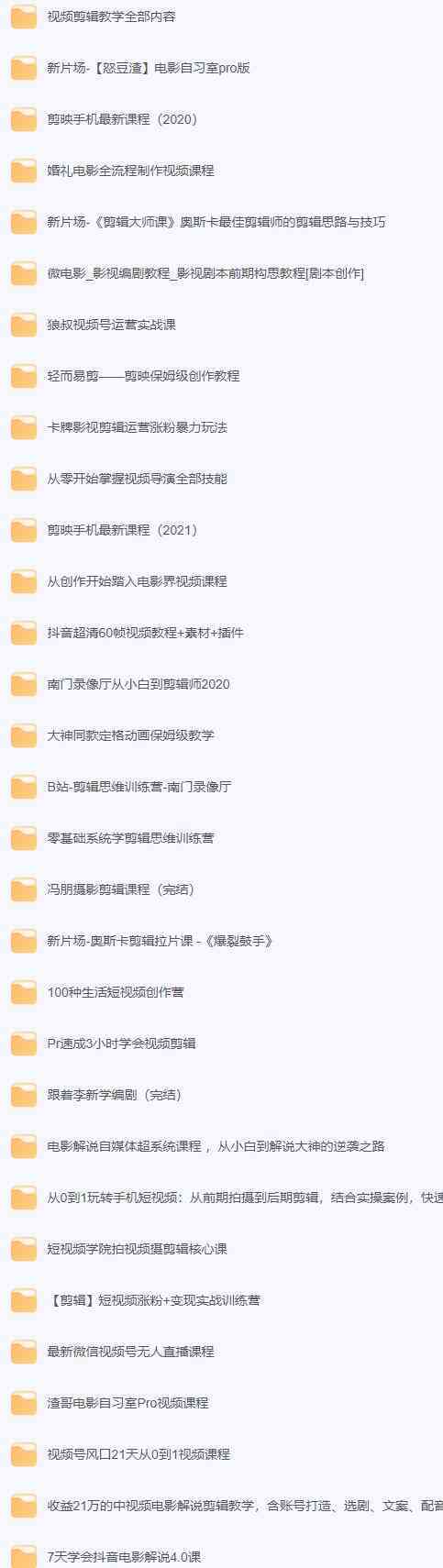 36个视频剪辑教程资源.jpg